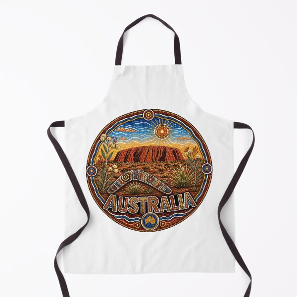 Item preview, Australian Landscape Art – Indigenous Inspired designed and sold by Holiday-Hunter.