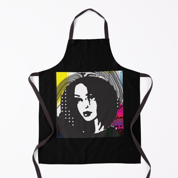 Item preview, Vibrant Modern Portrait in Pop and Op art Style designed and sold by cremedecolor.