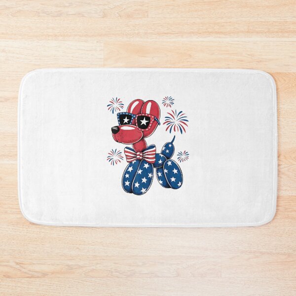 Item preview, Funny Patriotic Balloon Dog American Flag Fourth of July designed and sold by AddlPoolart.