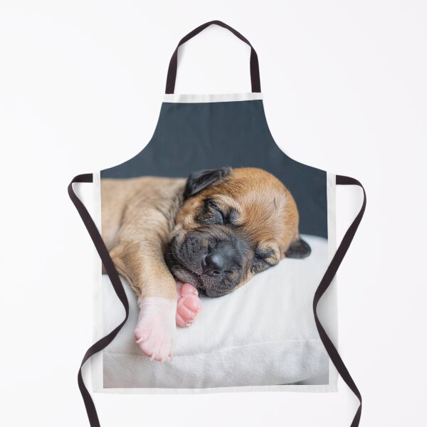 Item preview, Sleeping Newborn Puppy Close-up Portrait - Soft Tiny Dog Photography - Serene Pet Aesthetic designed and sold by WildGentlemen.
