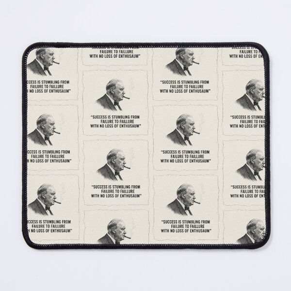 Item preview, Winston Churchill Success Quote Design| Inspirational Motivation Typography | Failure to Success Art - Sketch Design designed and sold by Donsean22.