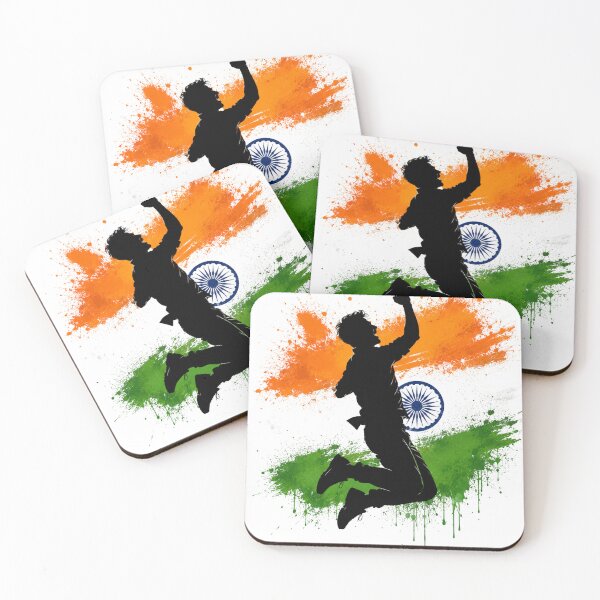 Item preview, India Sports Pride Athlete Art designed and sold by BagFactoryUK.