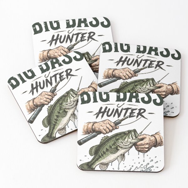 Item preview, Big Bass Hunter Trophy Angler Design designed and sold by TeeVerse27.
