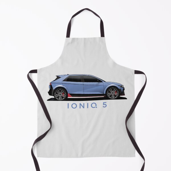 Item preview, Ioniq 5 N line Blue illustration designed and sold by blackdogshop.