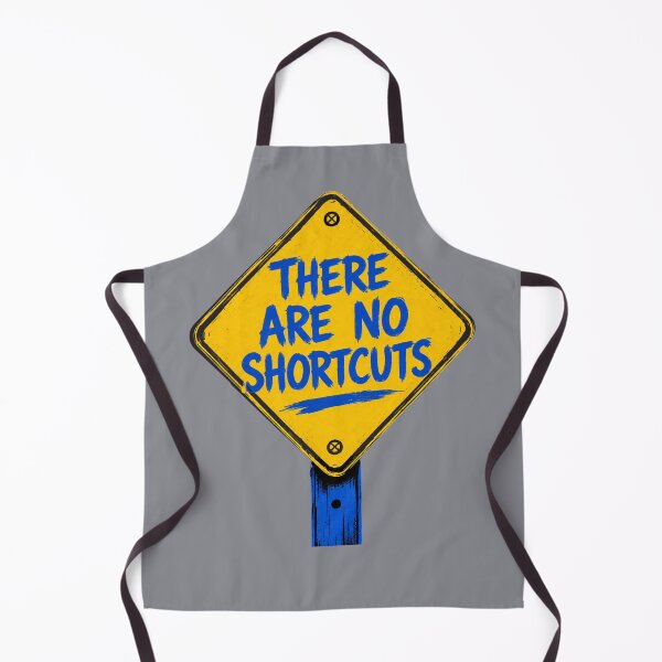 Item preview,  No Shortcuts | Vintage Road Sign Graphic T-Shirt designed and sold by Aimetoi.
