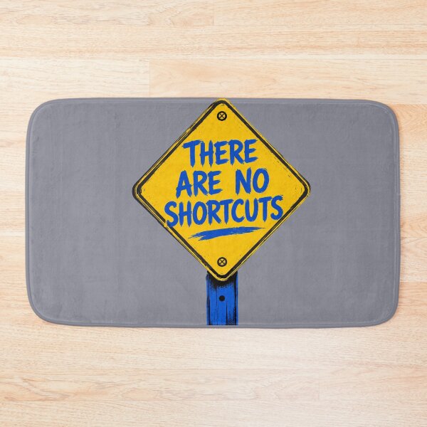 Item preview,  No Shortcuts | Vintage Road Sign Graphic T-Shirt designed and sold by Aimetoi.