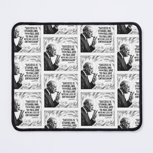 Item preview, Winston Churchill Success Quote Design| Inspirational Motivation Typography | Failure to Success Art - Pop Art Design designed and sold by Donsean22.