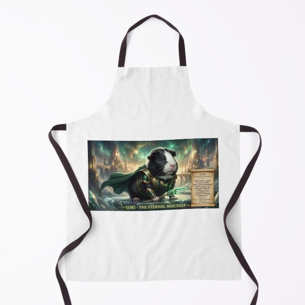 Item preview, Loki The Eternal Mischief - God of Mischief Guinea Pig designed and sold by pixelandpassionart.