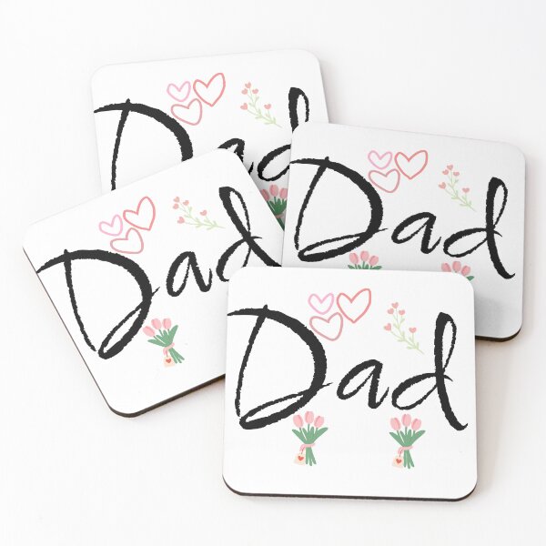Item preview, Dad Typography design  designed and sold by Swati's Digital Den.