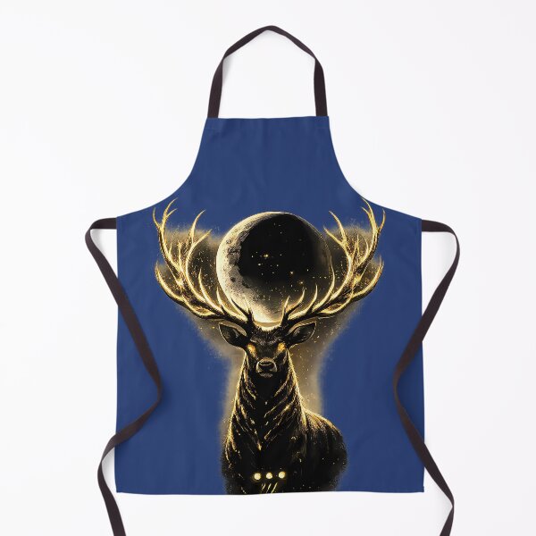 Item preview,  Night Deer with Moon and Three Claw Mark designed and sold by WarriorVision.