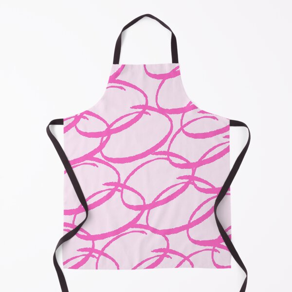 Item preview, Brush Study No. 32: Looped in Pink Form | Abstract Pink Brushstroke Art designed and sold by KleanGirlAesthetics.