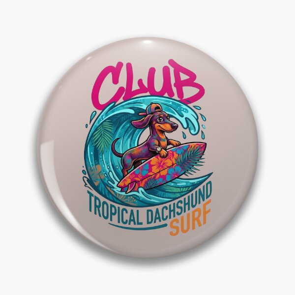 Item preview, Dachshund Surf designed and sold by MOFAPPAREL.
