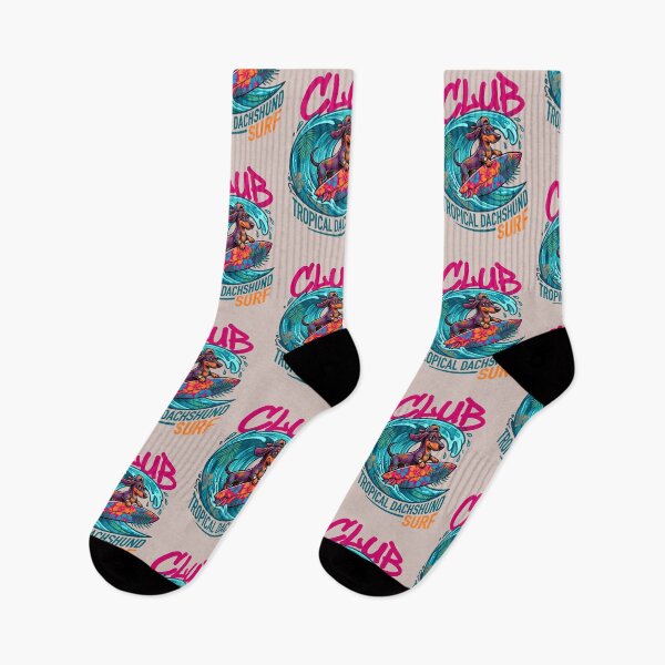 Item preview, Dachshund Surf designed and sold by MOFAPPAREL.