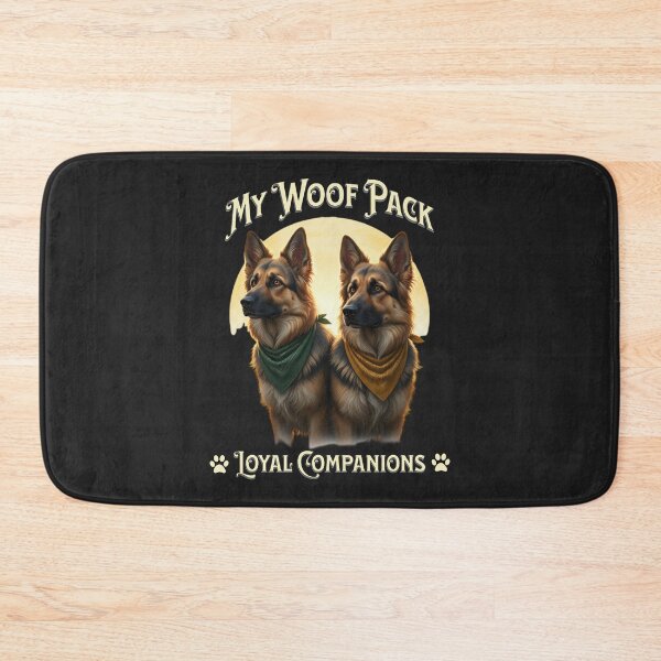 Item preview, German Shepherd My Woof Pack Design designed and sold by PawPlanetPro.