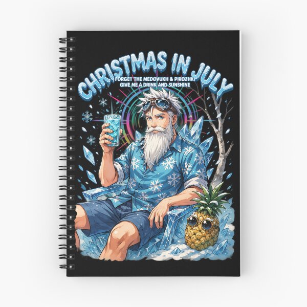 Item preview, Christmas In July – Ded Moroz Father Frost Funny Summer Shirt Russian Slavic Holiday Gift v5 designed and sold by DarylWelsh2024.