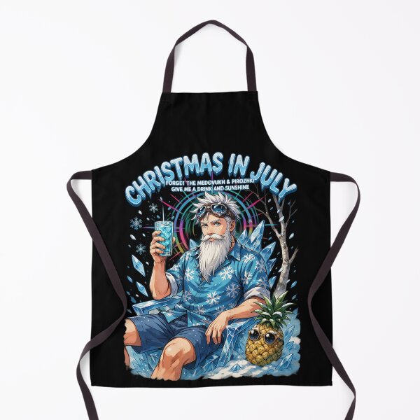 Item preview, Christmas In July – Ded Moroz Father Frost Funny Summer Shirt Russian Slavic Holiday Gift v5 designed and sold by DarylWelsh2024.