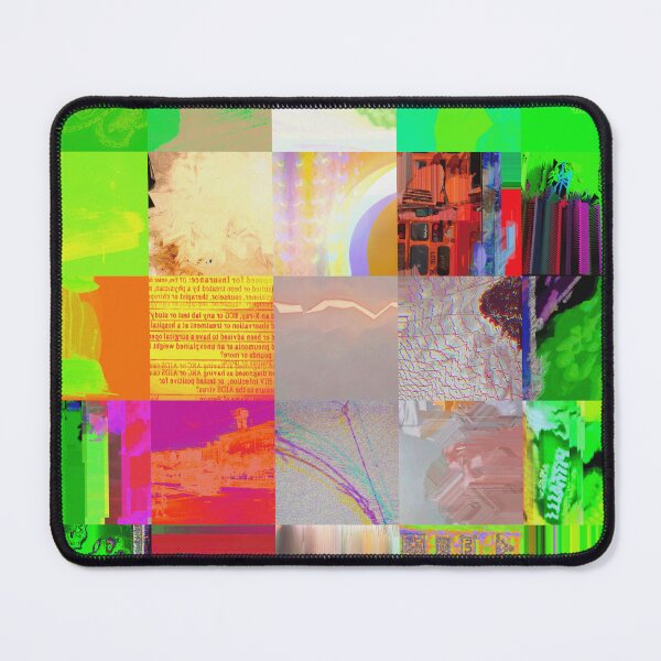Item preview, Bus 1521 Abstract Glitch Art Cyberpunk Grid Digital Design designed and sold by Terry Bain.