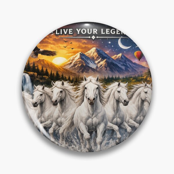 Item preview, Wild horse adventure nature design designed and sold by urbanshop7.