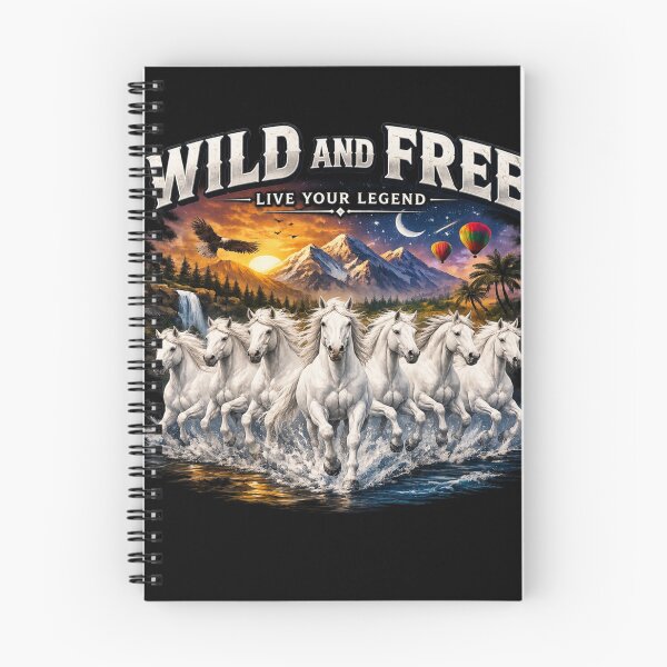 Item preview, Wild horse adventure nature design designed and sold by urbanshop7.