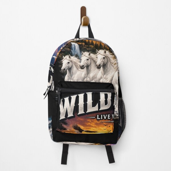 Item preview, Wild horse adventure nature design designed and sold by urbanshop7.