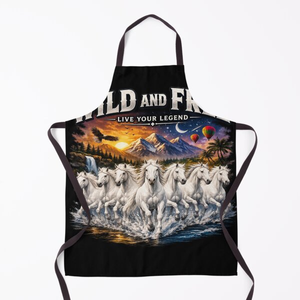 Item preview, Wild horse adventure nature design designed and sold by urbanshop7.