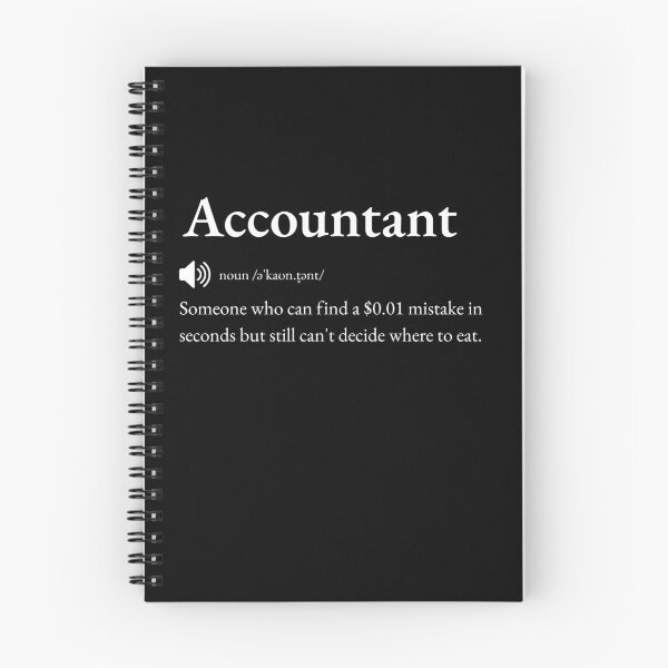 Item preview, Funny Accountant Gift Dictionary Definition designed and sold by BrooklynRhodes.