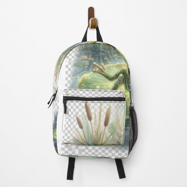 Item preview, Relaxing Frog on Leaf designed and sold by MalinStyle.