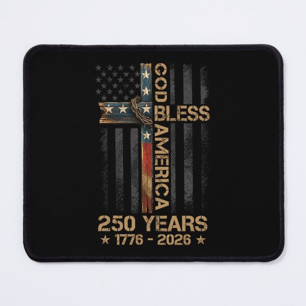 Item preview, God Bless America, 250 Years 1776 2026 Christian USA Flag designed and sold by rusiaa.