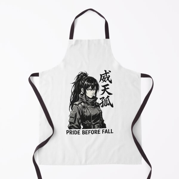 Item preview, Pride Before Fall Anime Girl - Military Techwear Dark Manga designed and sold by MCHDesignST.