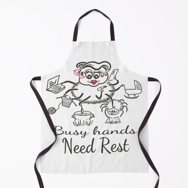 Item preview, Busy Hands Need Rest Self Care Spider Mom Illustration designed and sold by Samaya-.