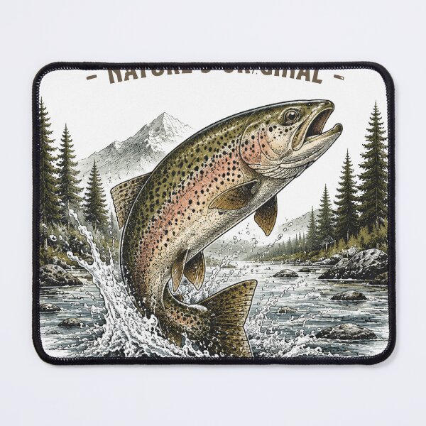Item preview, Wild Trout Keep The Water Wild Design designed and sold by TeeVerse27.