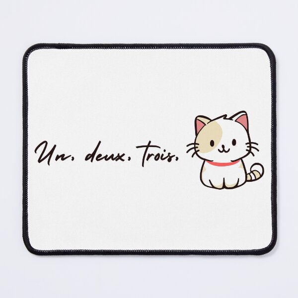 Item preview, Un, deux, trois, cat designed and sold by PapermintCreate.