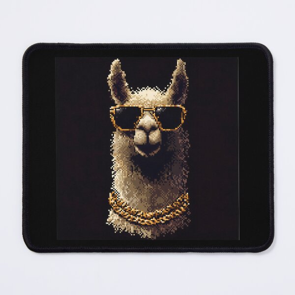 Item preview, Gangster Pixel Llama designed and sold by ClubVacay.