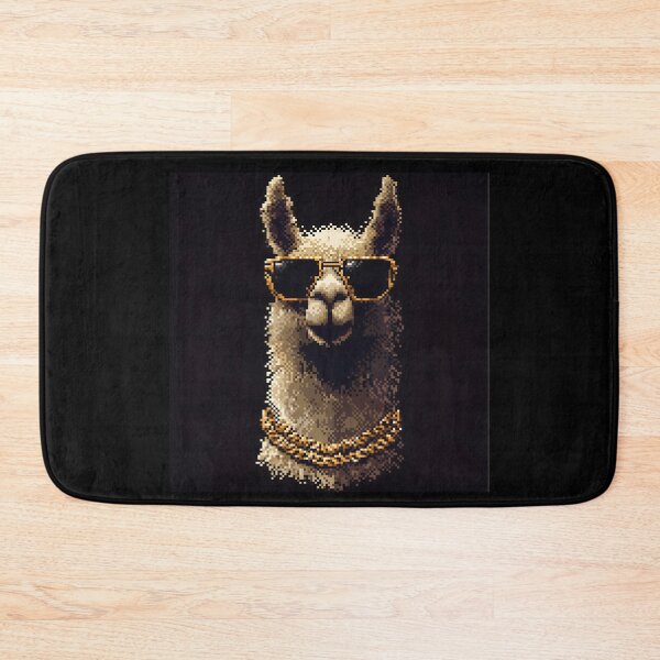 Item preview, Gangster Pixel Llama designed and sold by ClubVacay.