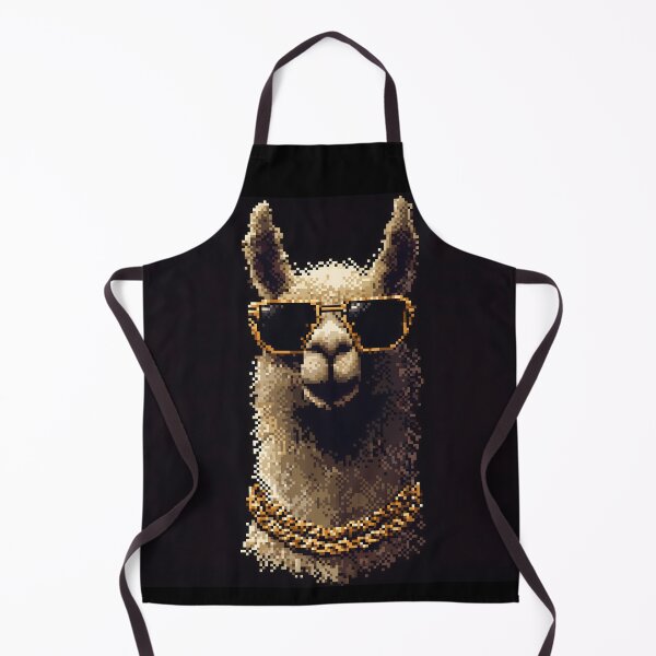 Item preview, Gangster Pixel Llama designed and sold by ClubVacay.