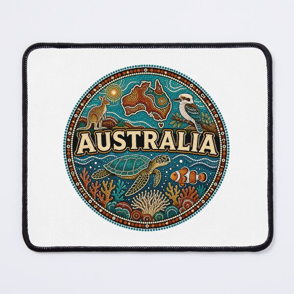 Item preview, Beauty of the Australian Land – Indigenous Inspired designed and sold by Holiday-Hunter.