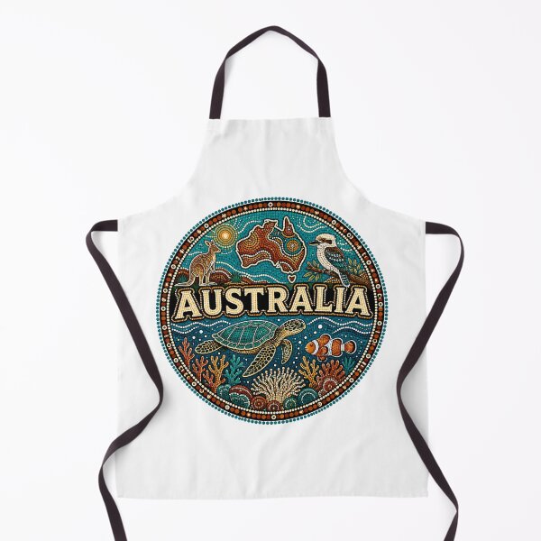 Item preview, Beauty of the Australian Land – Indigenous Inspired designed and sold by Holiday-Hunter.