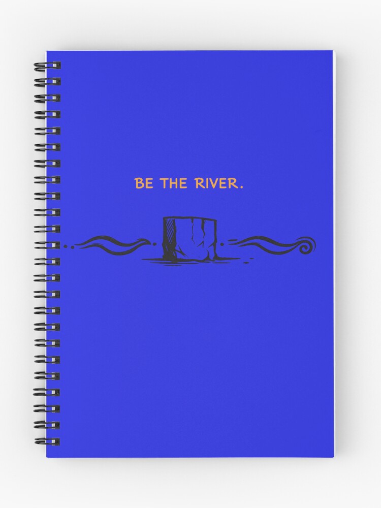 Thumbnail 1 of 3, Journal, BE THE RIVER designed and sold by KINSPIREWOLFBAT.