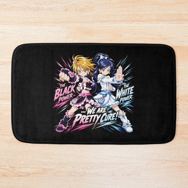 Item preview, Pretty Cure Black & Cure White Anime Tribute designed and sold by blindninja.