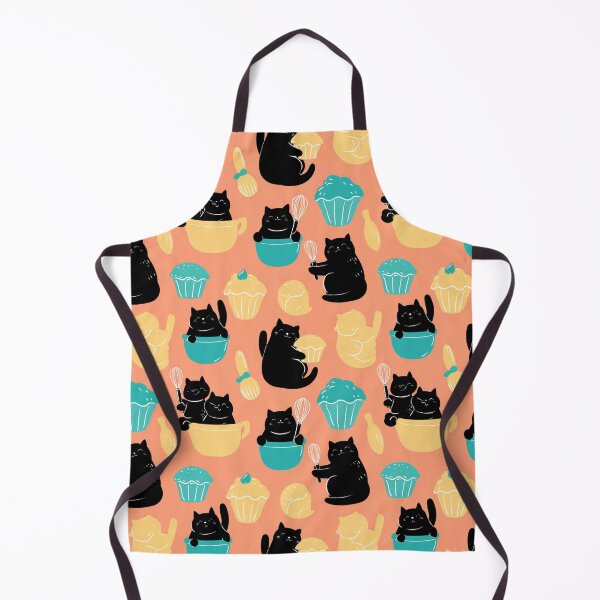 Item preview, Baking Cats Pattern | Cute Pastry Chef Cats for Bakers & Cat Lovers designed and sold by VieUnique.