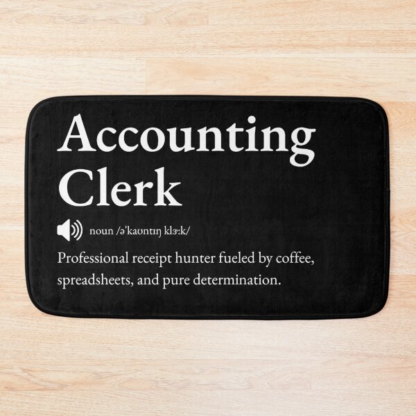 Item preview, Funny Accounting Clerk Gift Definition designed and sold by BrooklynRhodes.