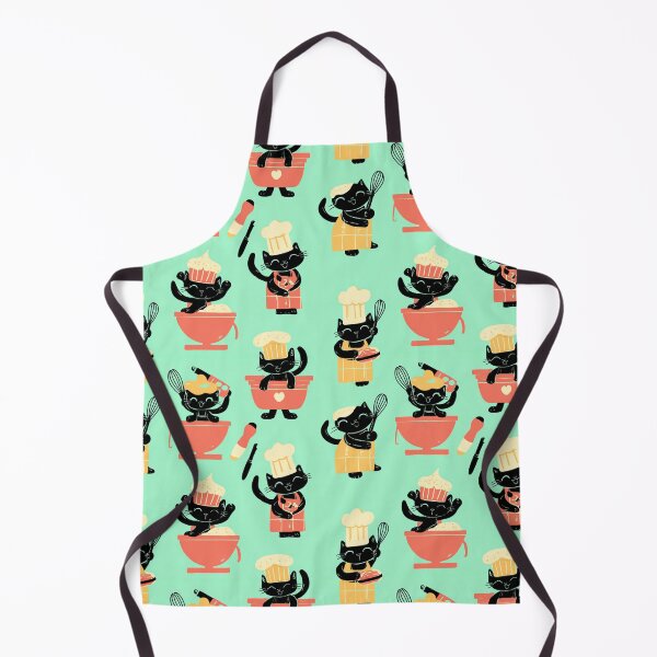 Item preview, Baking Cats Pattern | Cute Pastry Chef Cats for Bakers & Cat Lovers designed and sold by VieUnique.