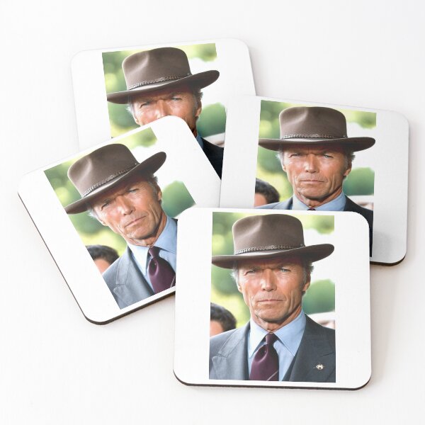 Item preview, Cinema - Emblematic Actor of Spaghetti Westerns, Portrait with Refined Stetson designed and sold by AnimeShin.