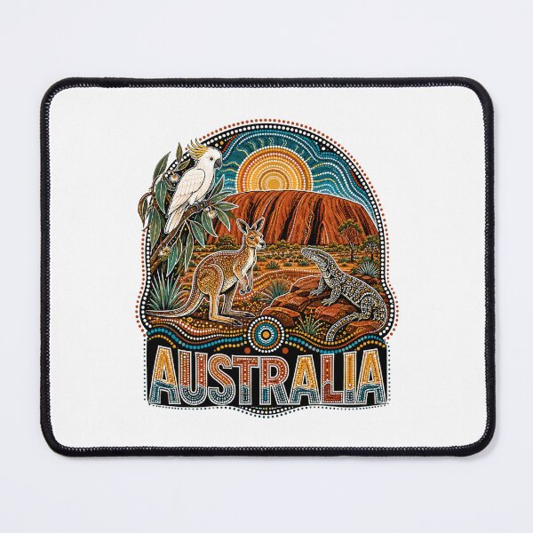 Item preview, Australian Landscape Art – Indigenous Inspired designed and sold by Holiday-Hunter.
