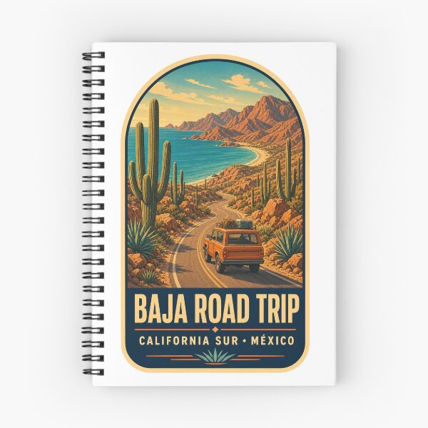 Item preview, Baja California Sur Road Trip designed and sold by BeachWhisper.
