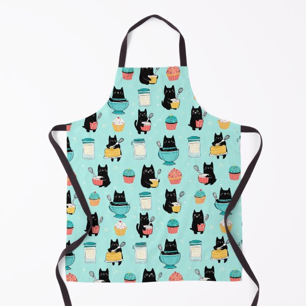 Item preview, Pastry Chef Cats | Cute Baking Cat Pattern with Cupcakes & Cakes designed and sold by VieUnique.