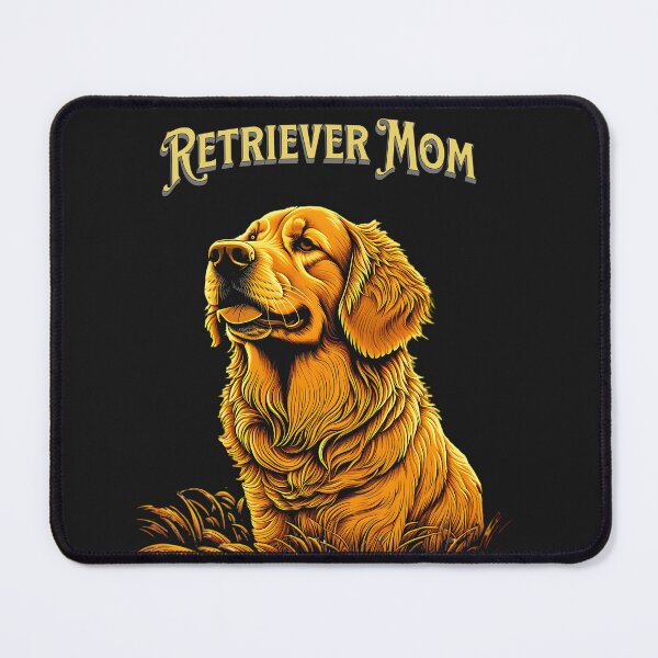 Item preview, Retriever Mom Cute design designed and sold by PawPlanetPro.