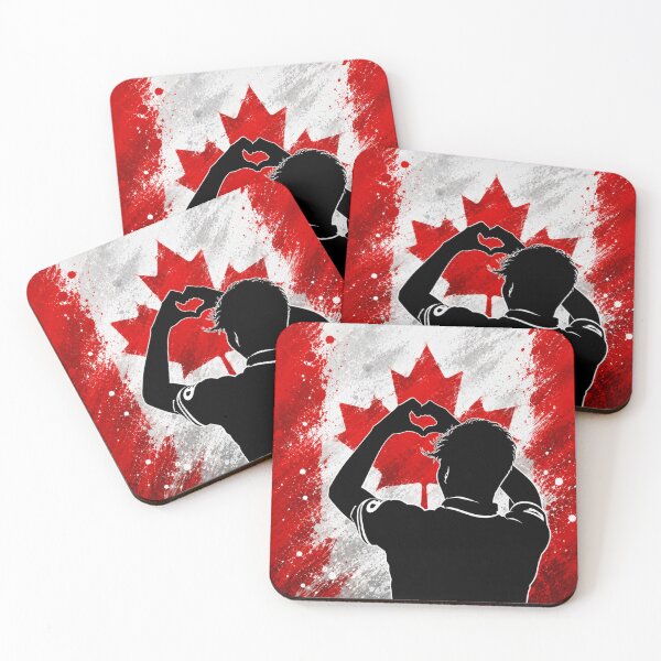Item preview, Canada Pride Heart Hands Art designed and sold by BagFactoryUK.