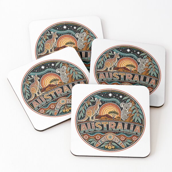 Item preview, Australian Earth Tones – Indigenous Inspired designed and sold by Holiday-Hunter.