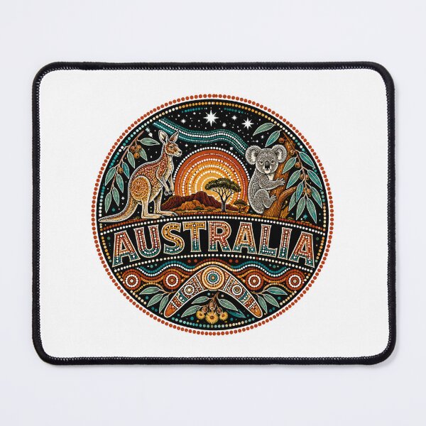 Item preview, Australian Earth Tones – Indigenous Inspired designed and sold by Holiday-Hunter.